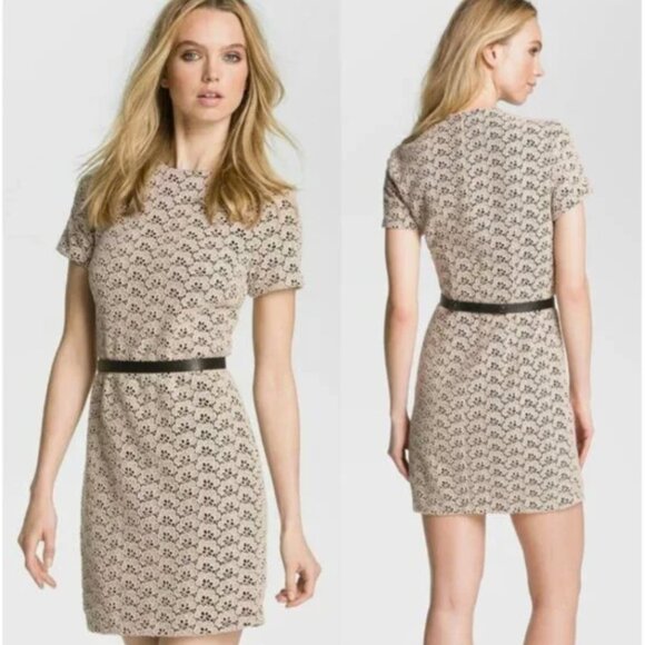 Diane von Furstenberg Cindy Acorn Lace Dress in Black, SZ 12 - Picture 7 of 7